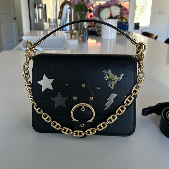 Coach Beat Bag with chain and extra strap - Picture 1 of 7